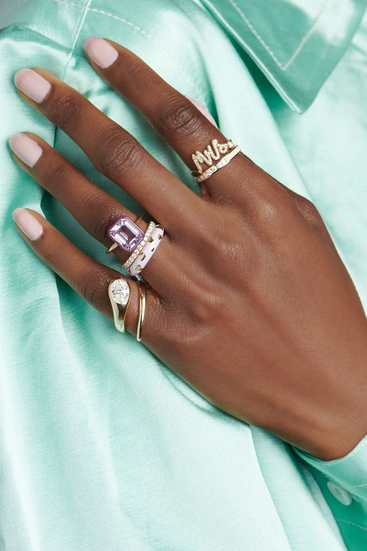 Rectangular Cocktail Ring