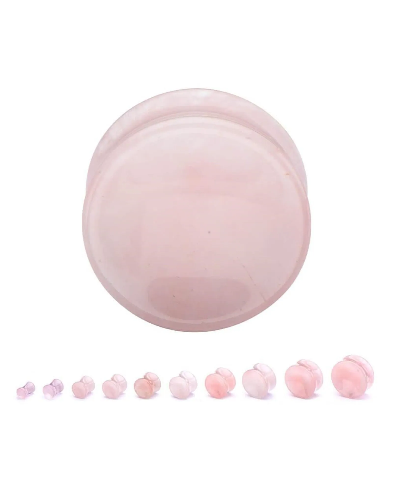 Rose Quartz Plugs