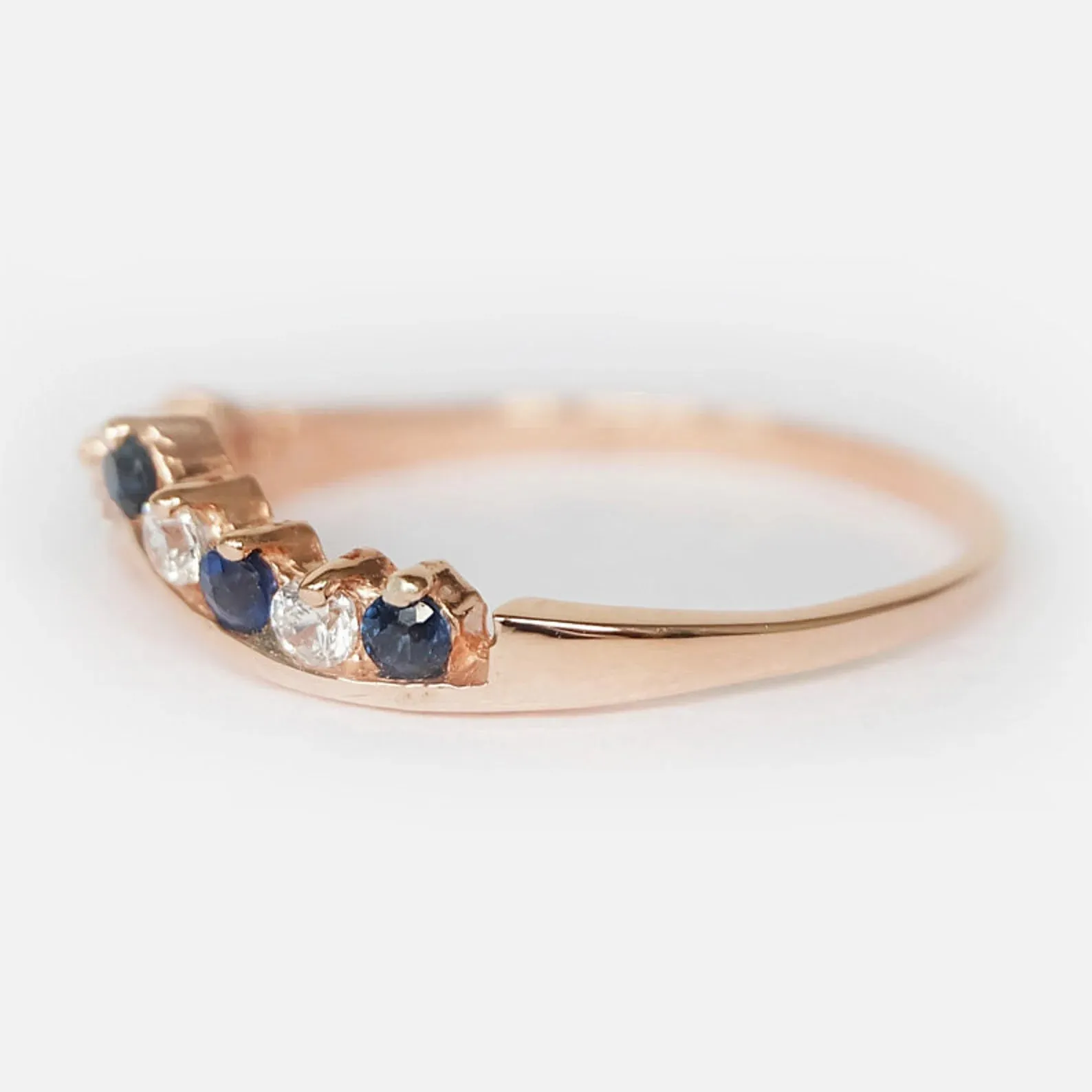 Sapphire Cluster Ring Camille