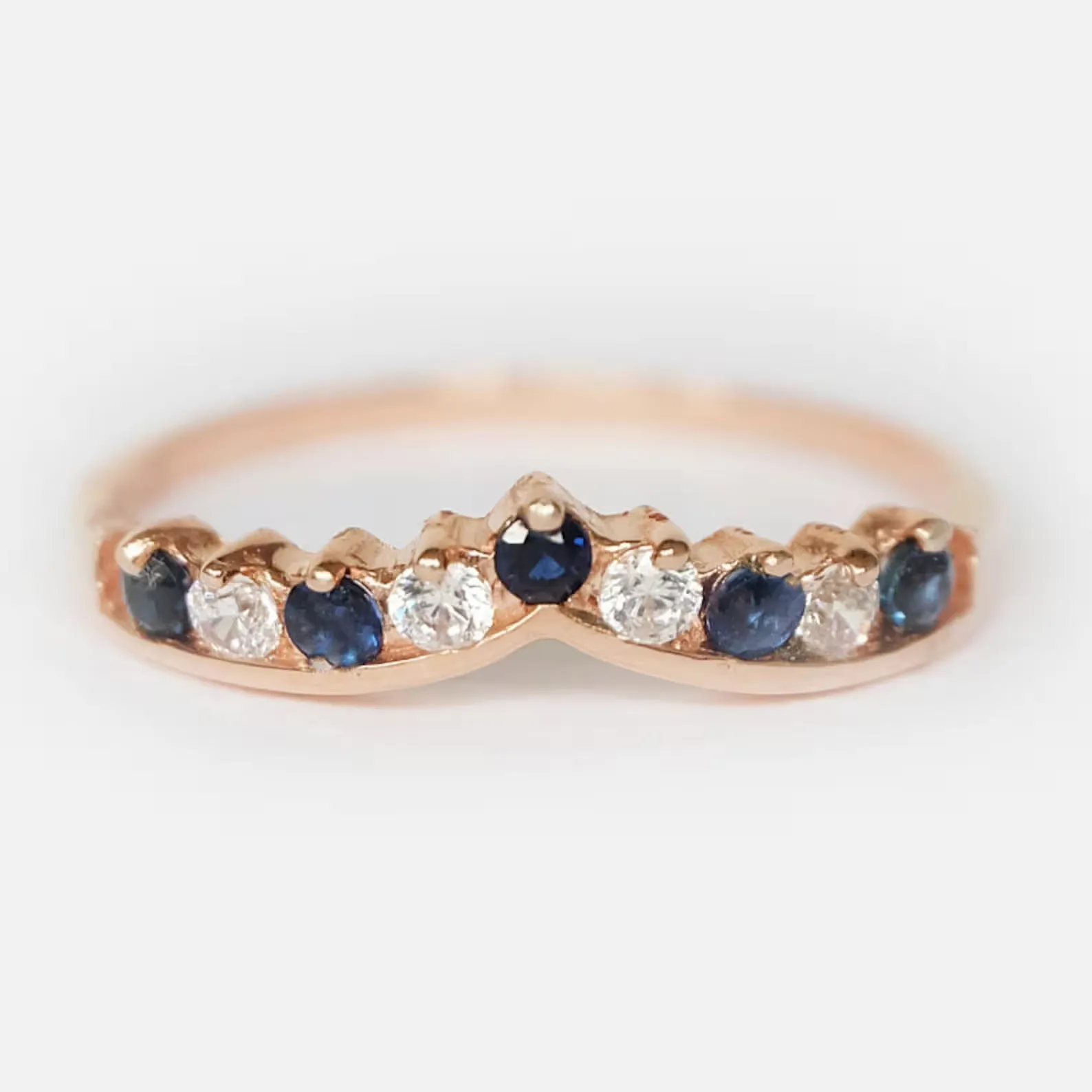 Sapphire Cluster Ring Camille