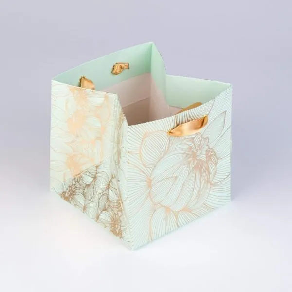 Small Flower Power Design Gift Bag