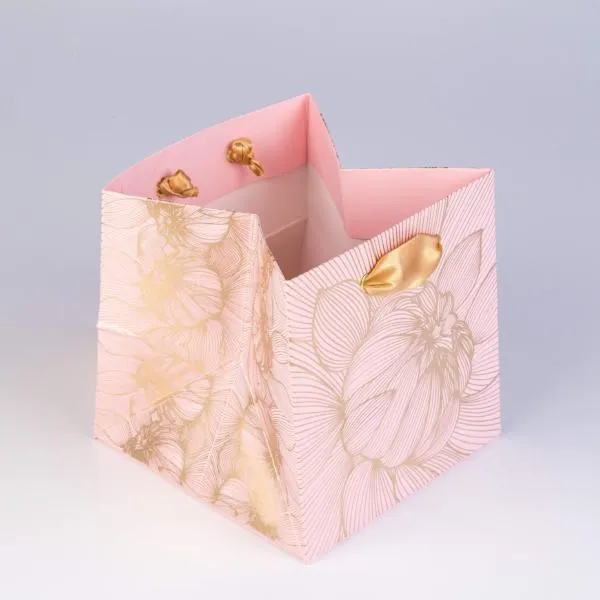 Small Flower Power Design Gift Bag