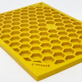 SodaPup Enrichment Lick Mat - Honeycomb Design