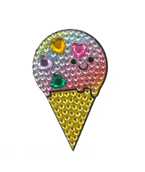 Sticker Beans Care Bears Ice Cream Cone Sticker