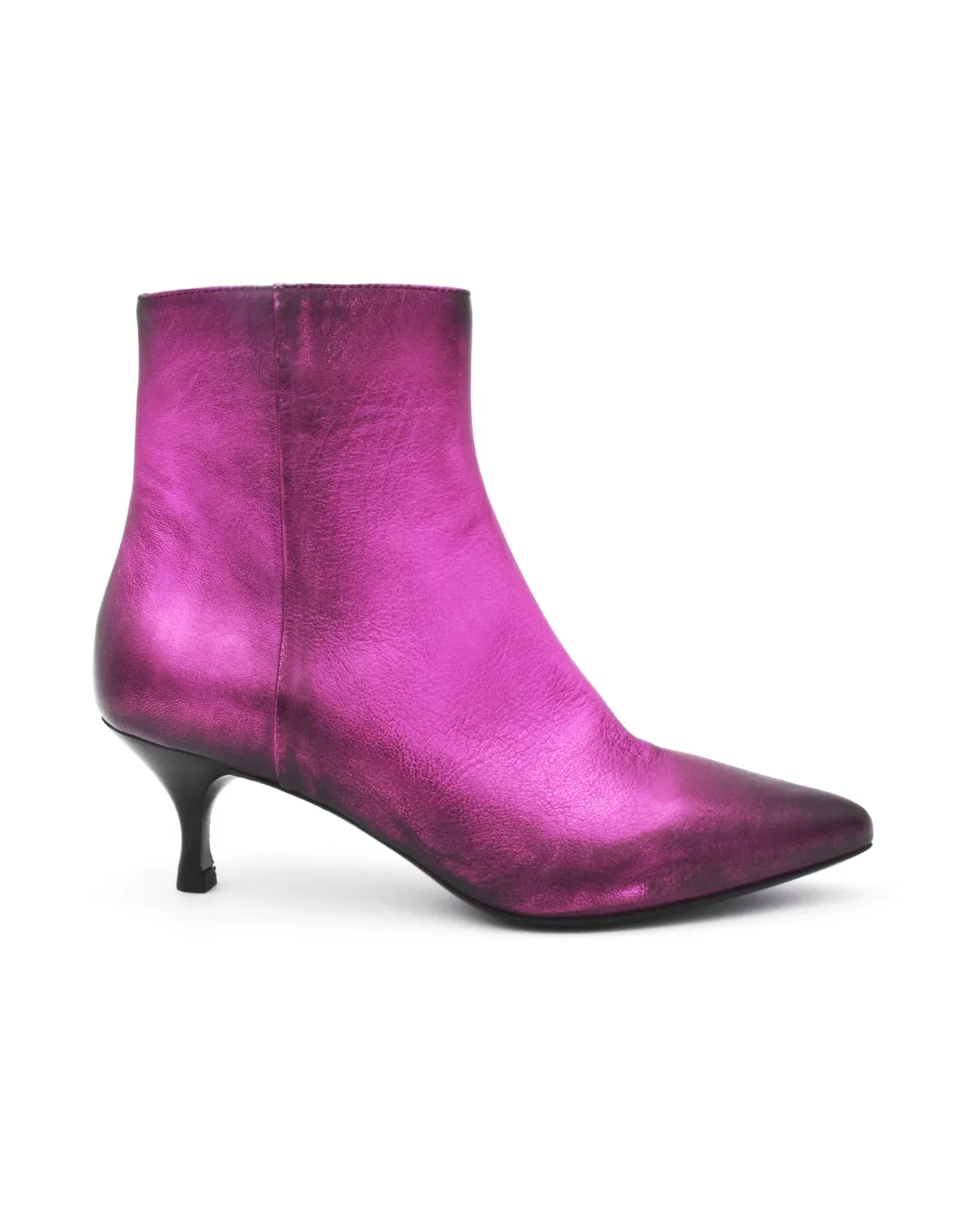 Strategia Pink Kitten Heel Boot