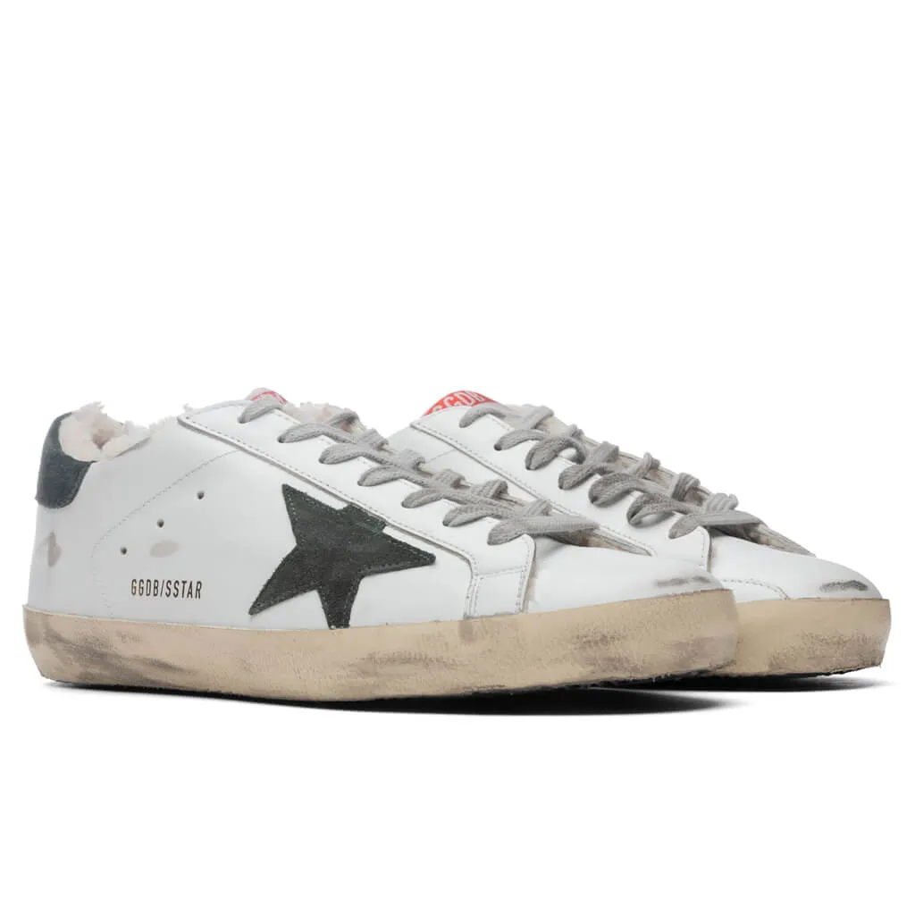 Super-Star Sneakers - White/Military/Natural