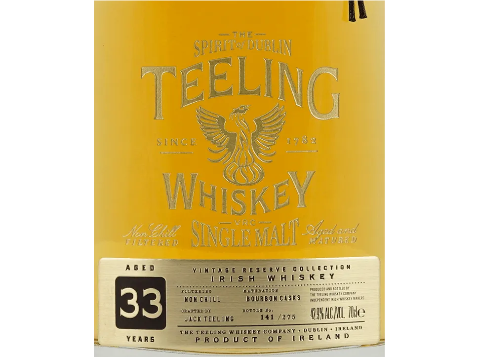 Teeling 33 years