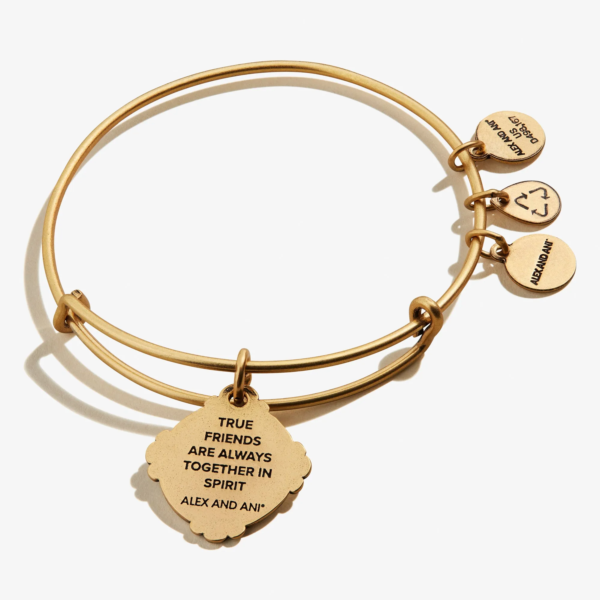 Token of Adoration Sunflower Charm Bangle