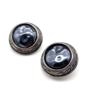 【USA輸入】 ヴィンテージ CAROLEE パール シルバー925 イヤリング/Vintage CAROLEE Pearl Silver925 Clip On Earrings