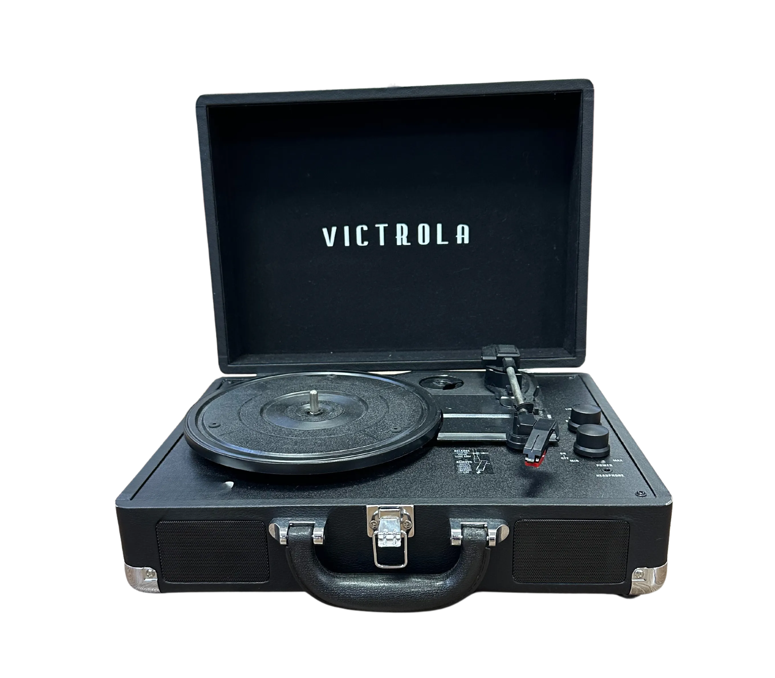 Victrola Journey Portable Suitcase Record Player 3-speed Turntable w/Built-in Bluetooth Speakers