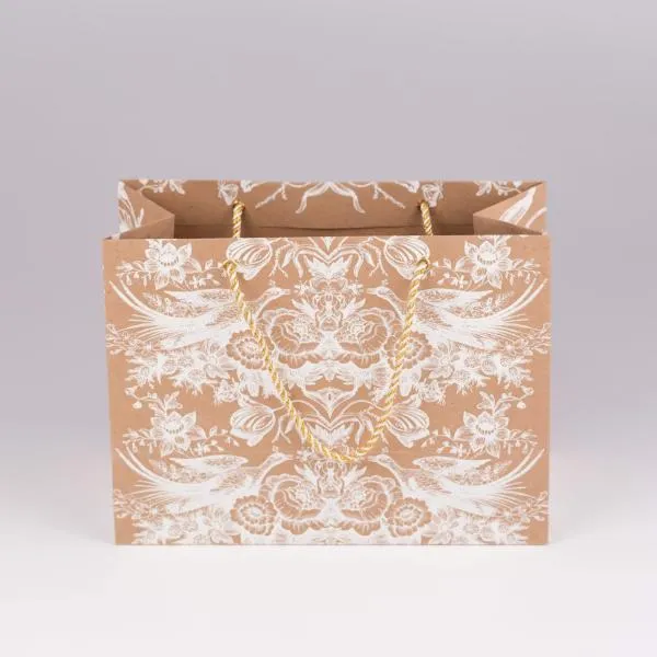 Vintage Design Kraft Gift Bag