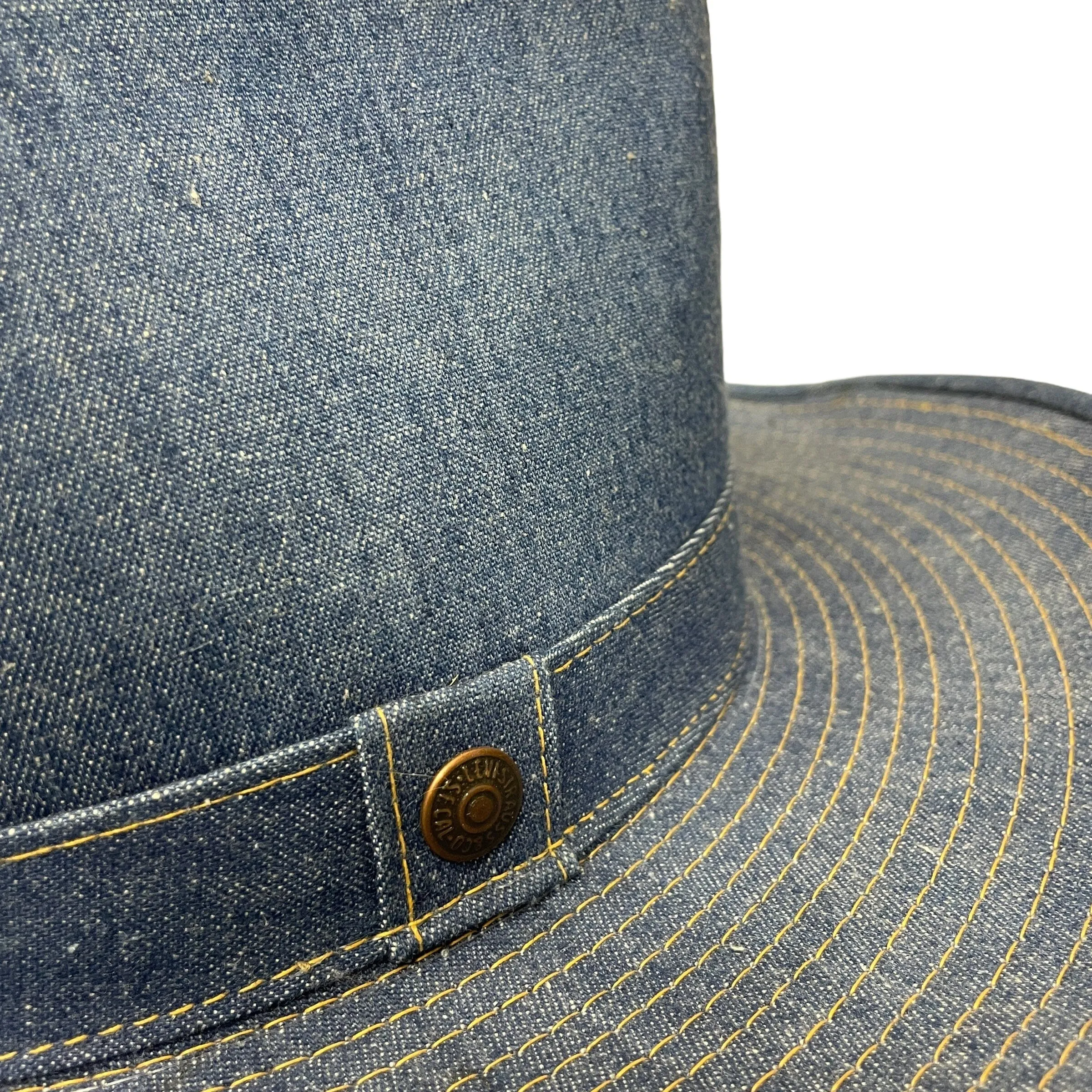 Vintage Levi’s Denim Cowboy Hat