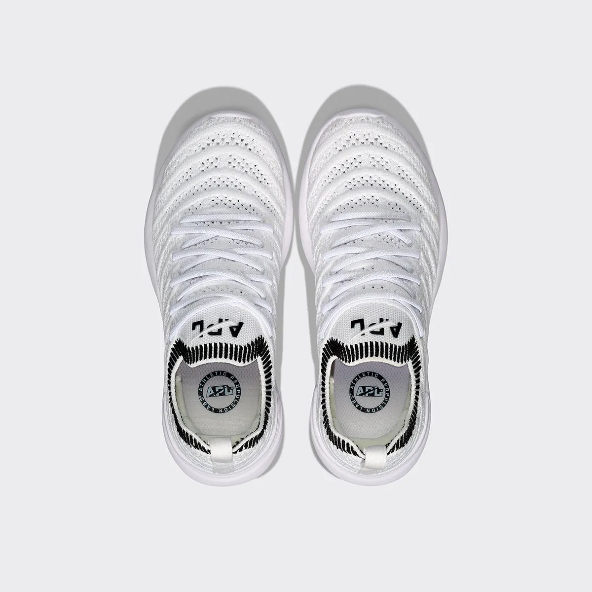 Youth's TechLoom Wave White / Black / Ribbed