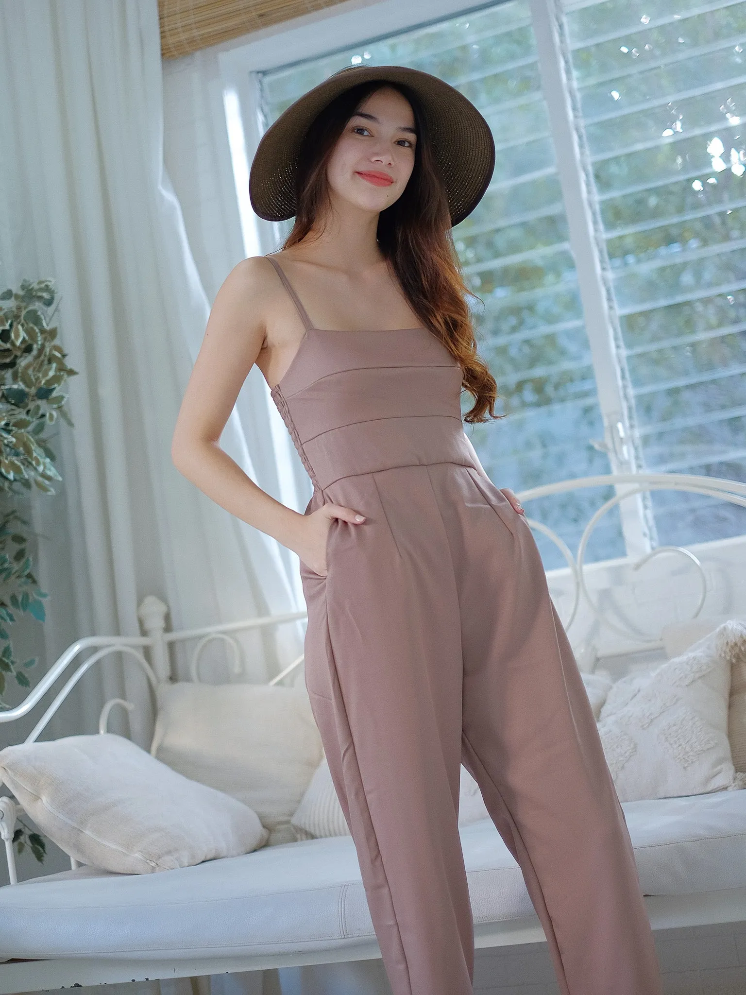 Zia Jumpsuit - cedar